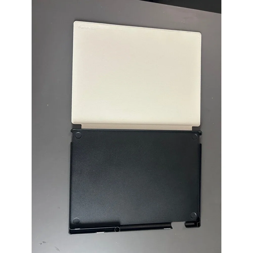 Tablet White Floral Cover New